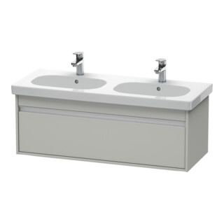 Duravit Waschtischunterschrank Ketho 115x45,5cm, betongr m, 1 Ausz., wandhängend
