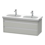 Duravit Waschtischunterschrank Ketho 115x45,5cm, betongr ma, 2 Schubk., wandhängend