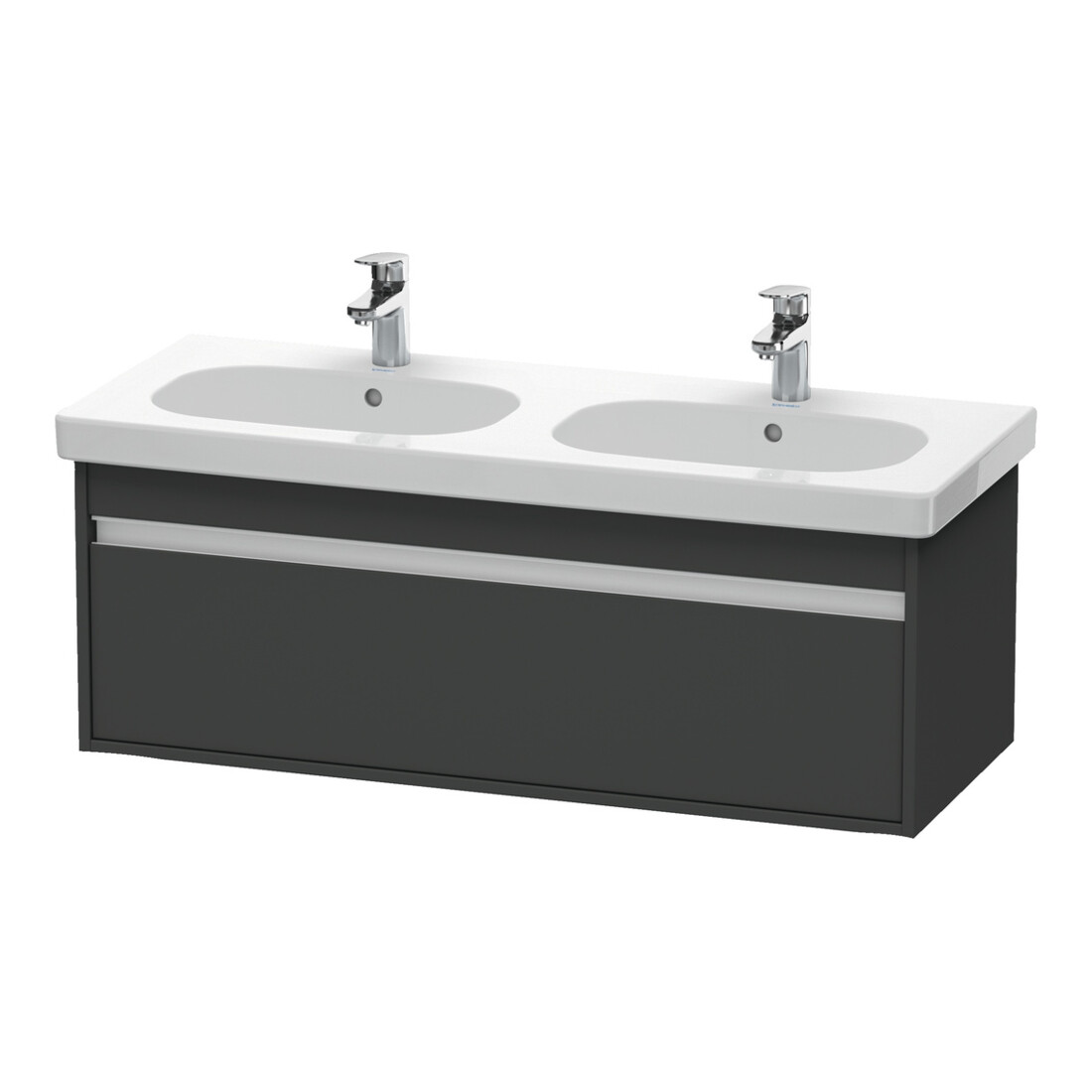 Duravit Waschtischunterschrank Ketho 115x45,5cm, graph m, 1 Ausz., wandhängend