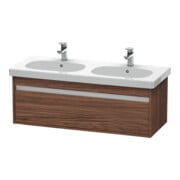 Duravit Waschtischunterschrank Ketho 115x45,5cm, Nussb dkl., 1 Ausz., wandhängend