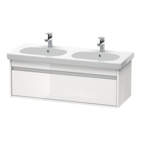 Duravit Waschtischunterschrank Ketho 115x45,5cm, Taupe, 1 Auszug, wandhängend