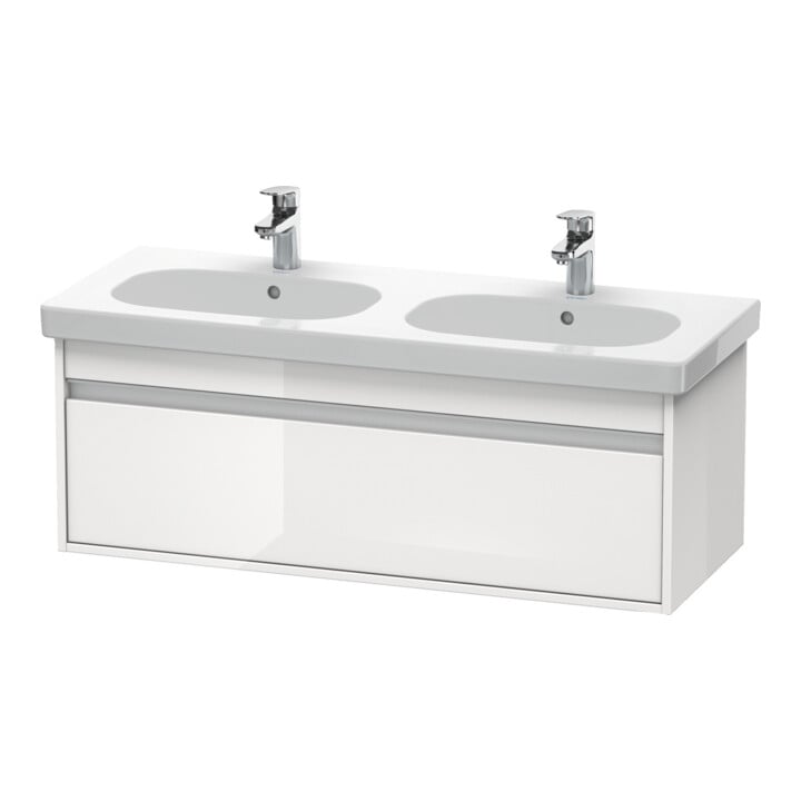 Duravit Waschtischunterschrank Ketho 115x45,5cm, Taupe, 1 Auszug, wandhängend