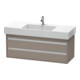 Duravit Waschtischunterschrank Ketho 120x45,5cm, bas. ma, 2 Schubk., wandhängend-1