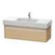 Duravit Waschtischunterschrank Ketho 120x45,5cm, Ei Nat, 1 Ausz., wandhängend-1