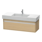 Duravit Waschtischunterschrank Ketho 120x45,5cm, Ei Nat, 1 Ausz., wandhängend