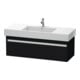 Duravit Waschtischunterschrank Ketho 120x45,5cm, Ei sw, 1 Auszug, wandhängend-1