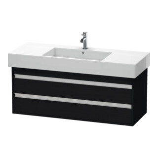 Duravit Waschtischunterschrank Ketho 120x45,5cm, Ei sw, 2 Schubk., wandhängend
