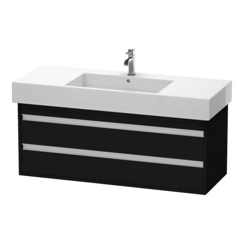 Duravit Waschtischunterschrank Ketho 120x45,5cm, Ei sw, 2 Schubk., wandhängend