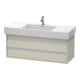 Duravit Waschtischunterschrank Ketho 120x45,5cm, Tau, 2 Schubk., wandhängend-1