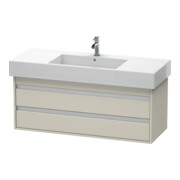 Duravit Waschtischunterschrank Ketho 120x45,5cm, Tau, 2 Schubk., wandhängend-1