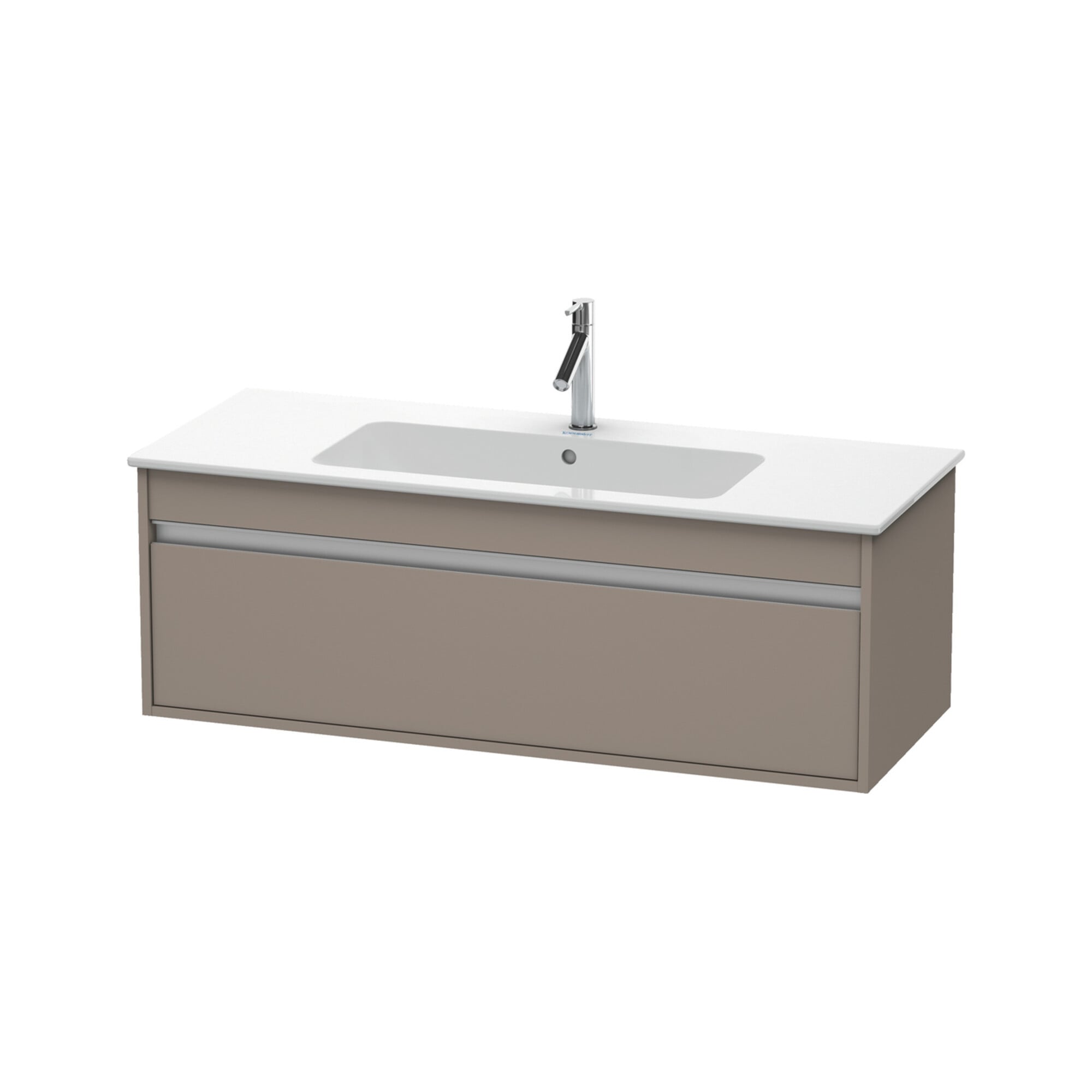 Duravit Waschtischunterschrank Ketho 120x47,5cm, bas. ma, 1 Ausz., wandhängend