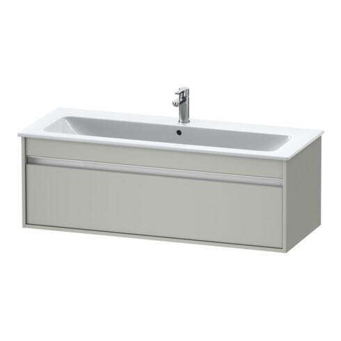Duravit Waschtischunterschrank Ketho 120x47,5cm, betongr ma, 1 Ausz., wandhängend