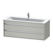 Duravit Waschtischunterschrank Ketho 120x47,5cm, betongr ma, 2 Schubk., wandhängend
