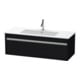 Duravit Waschtischunterschrank Ketho 120x47,5cm, Ei sw, 1 Auszug, wandhängend-1