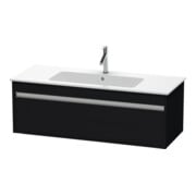 Duravit Waschtischunterschrank Ketho 120x47,5cm, Ei sw, 1 Auszug, wandhängend