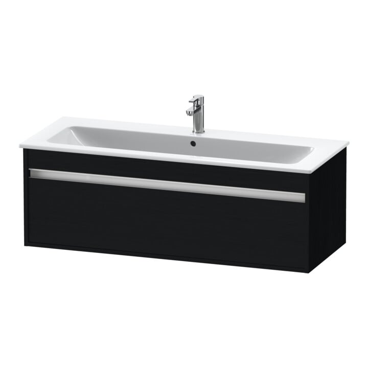 Duravit Waschtischunterschrank Ketho 120x47,5cm, Ei sw, 1 Auszug, wandhängend