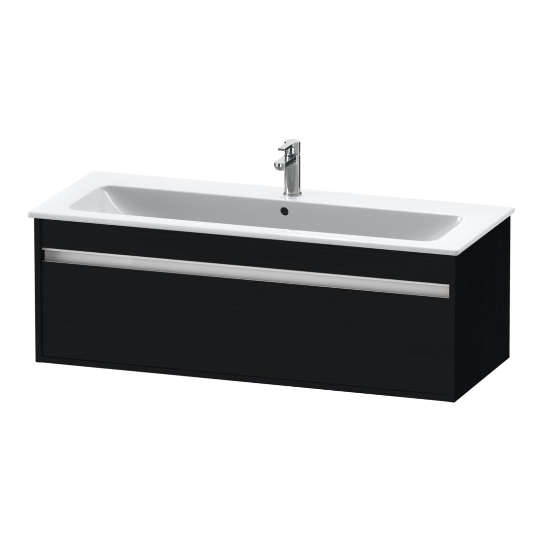 Duravit Waschtischunterschrank Ketho 120x47,5cm, Ei sw, 1 Auszug, wandhängend