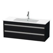Duravit Waschtischunterschrank Ketho 120x47,5cm, Ei sw, 2 Schubk., wandhängend