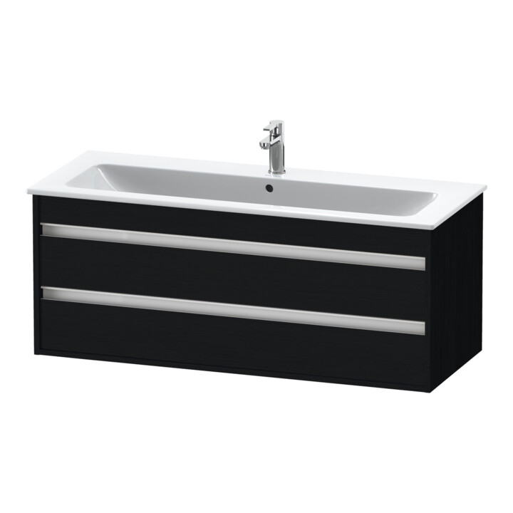 Duravit Waschtischunterschrank Ketho 120x47,5cm, Ei sw, 2 Schubk., wandhängend