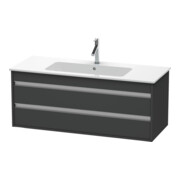Duravit Waschtischunterschrank Ketho 120x47,5cm, graph ma, 2 Schubk., wandhängend-1