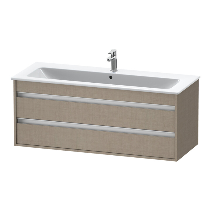 Duravit Waschtischunterschrank Ketho 120x47,5cm, lei, 2 Schubk., wandhängend