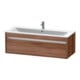 Duravit Waschtischunterschrank Ketho 120x47,5cm, Nussb Nat, 1 Ausz., wandhängend