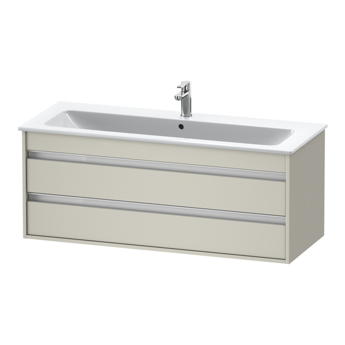 Duravit Waschtischunterschrank Ketho 120x47,5cm, Tau, 2 Schubk., wandhängend