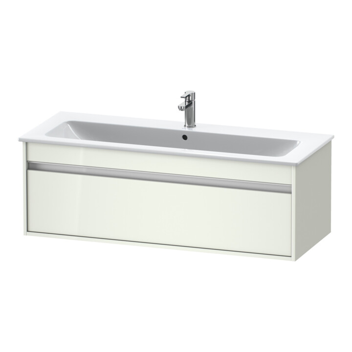 Duravit Waschtischunterschrank Ketho 120x47,5cm, we hgl, 1 Ausz., wandhängend