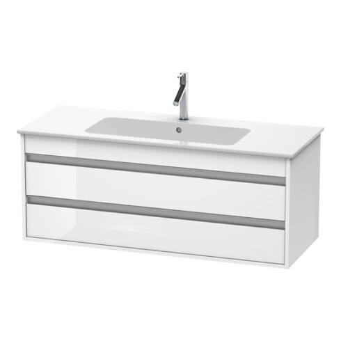 Duravit Waschtischunterschrank Ketho 120x47,5cm, we hgl, 2 Schubk., wandhängend