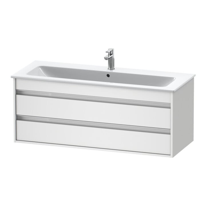 Duravit Waschtischunterschrank Ketho 120x47,5cm, we ma, 2 Schubk., wandhängend