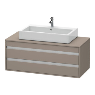 Duravit Waschtischunterschrank Ketho 120x55cm, ba m, f AWT mitt., 2 Schubk.