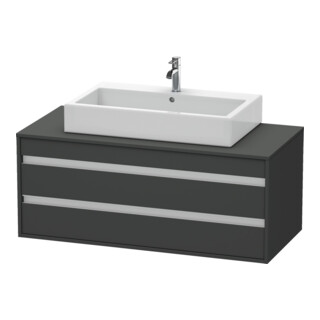 Duravit Waschtischunterschrank Ketho 120x55cm, gr m, f AWT mitt., 2 Schubk.