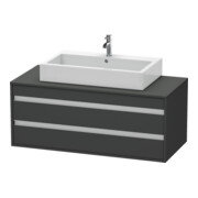 Duravit Waschtischunterschrank Ketho 120x55cm, gr m, f AWT mitt., 2 Schubk.-1