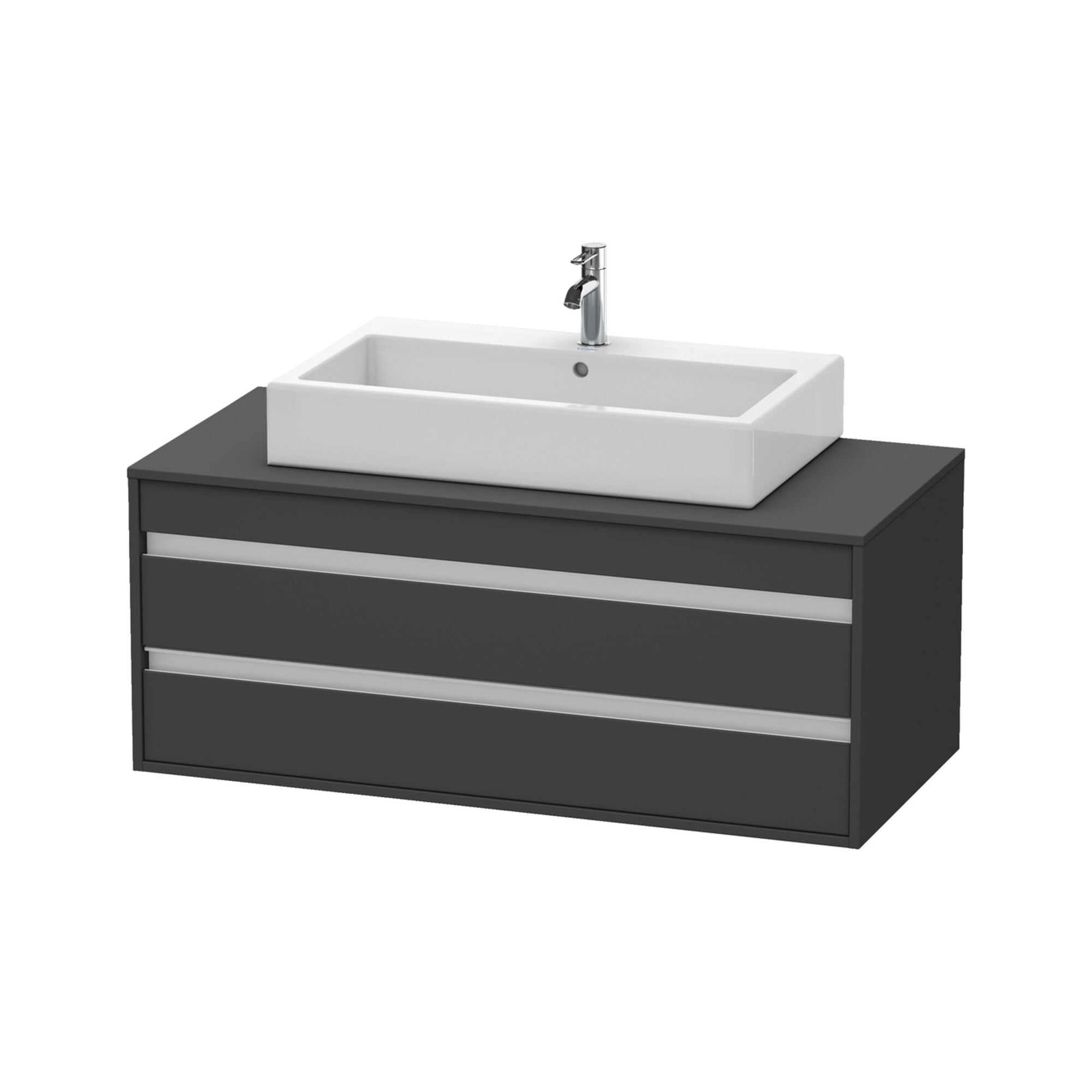 Duravit Waschtischunterschrank Ketho 120x55cm, gr m, f AWT mitt., 2 Schubk.