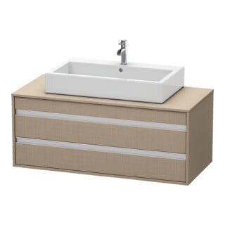 Duravit Waschtischunterschrank Ketho 120x55cm, lei, f AWT mitt., 2 Schubk.