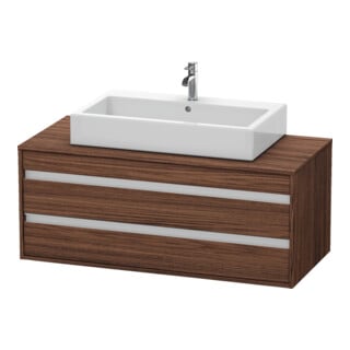 Duravit Waschtischunterschrank Ketho 120x55cm, N d, f AWT mitt., 2 Schubk.