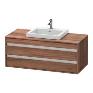 Duravit Waschtischunterschrank Ketho 120x55cm, N N, f Einbauwaschtisch mitt., 2 Schubk.