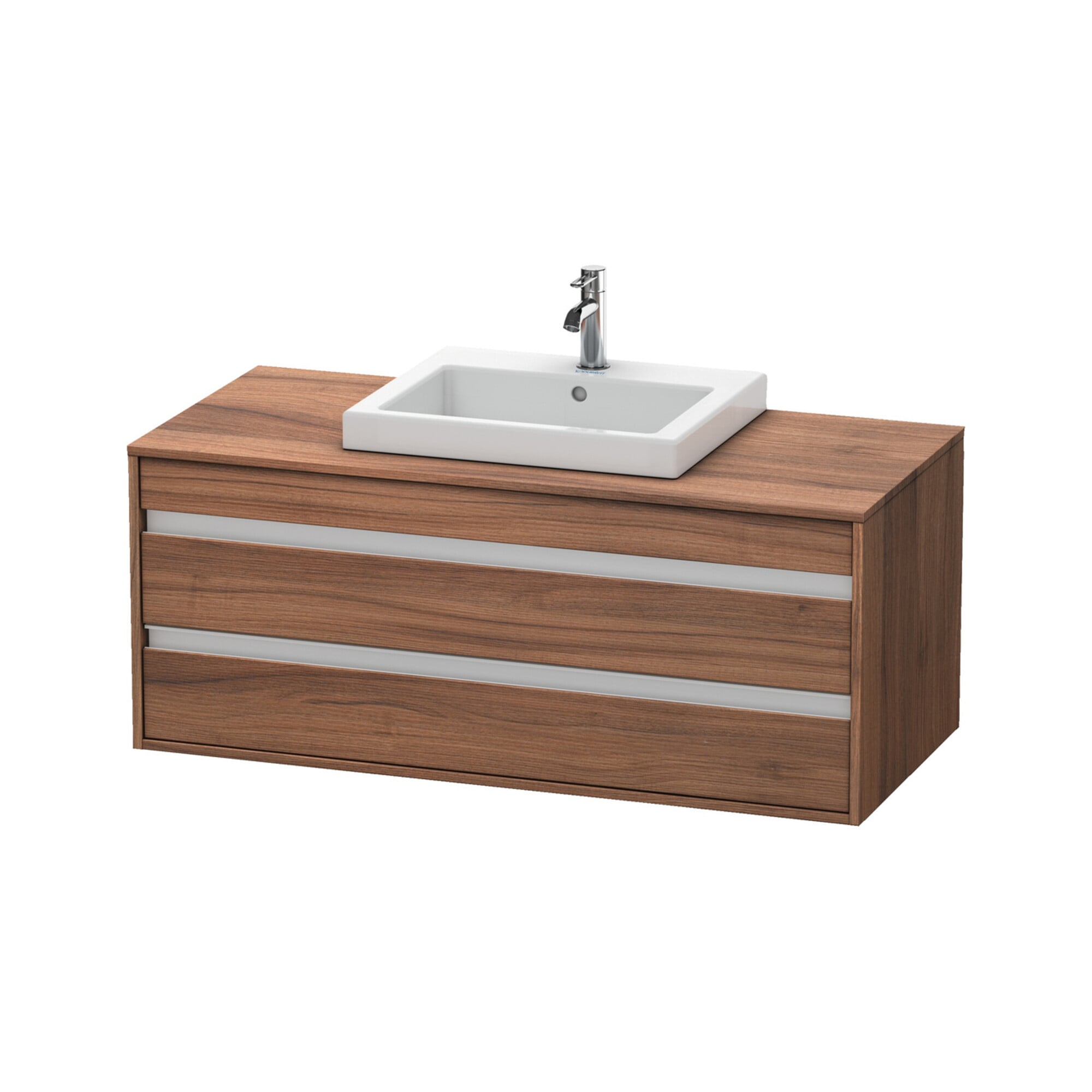 Duravit Waschtischunterschrank Ketho 120x55cm, N N, f Einbauwaschtisch mitt., 2 Schubk.