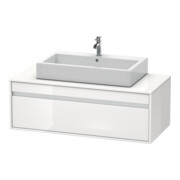Duravit Waschtischunterschrank Ketho 120x55cm, T, f AWT mitt., 1 Ausz., wandhängend-2