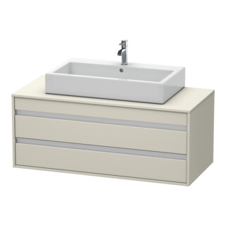 Duravit Waschtischunterschrank Ketho 120x55cm, T, f AWT mitt., 2 Schubk.