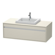 Duravit Waschtischunterschrank Ketho 120x55cm, T, f EWT mitt., 1 Ausz., wandhängend