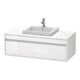Duravit Waschtischunterschrank Ketho 120x55cm, T, f EWT mitt., 1 Ausz., wandhängend-3