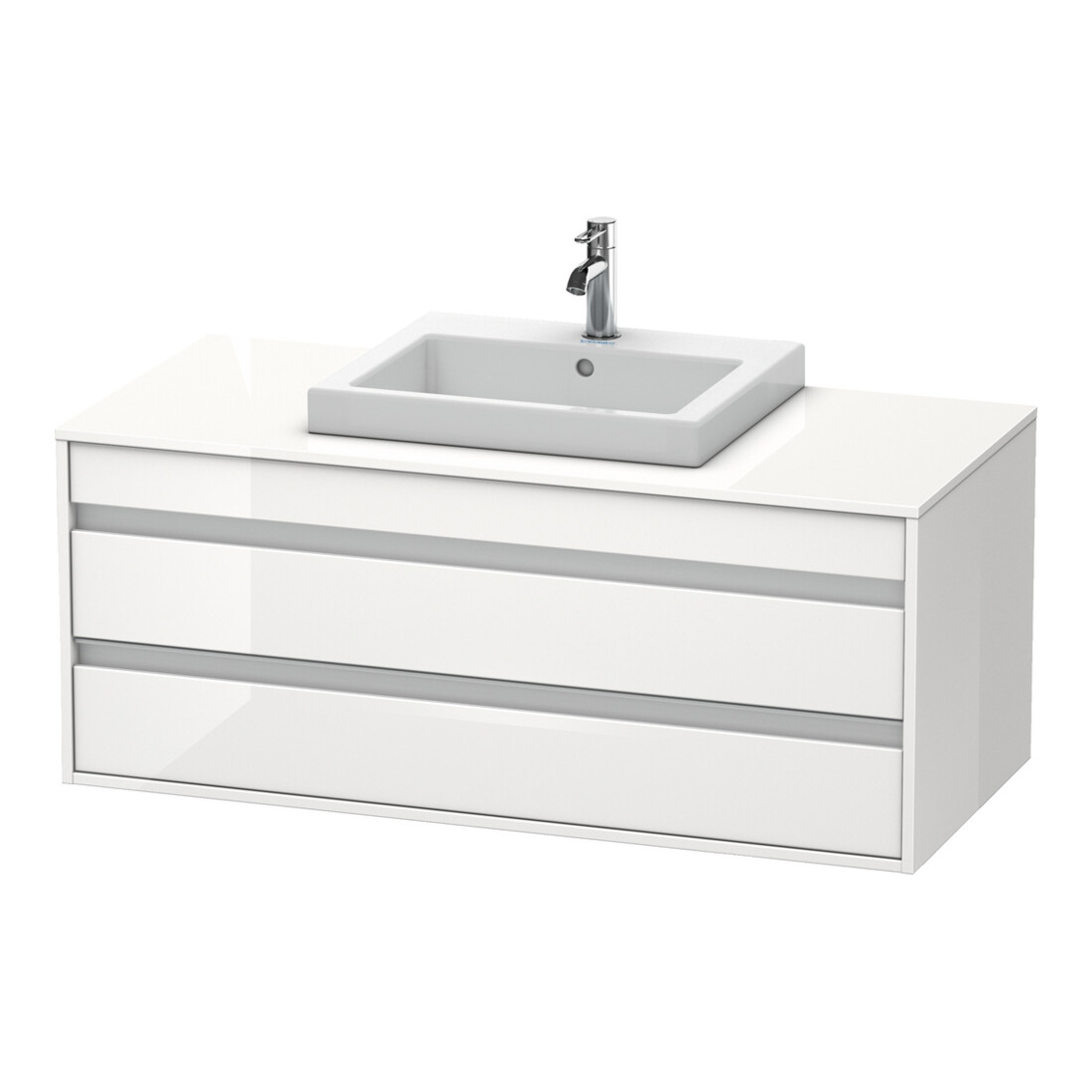Duravit Waschtischunterschrank Ketho 120x55cm, Tau, f Einbauwaschtisch mitt., 2 Schubk.