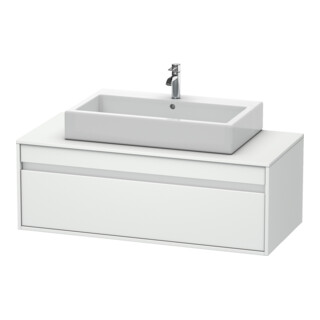 Duravit Waschtischunterschrank Ketho 120x55cm, w m, f AWT m, 1 Ausz., wandhängend