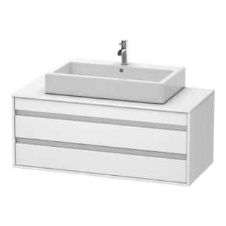 Duravit Waschtischunterschrank Ketho 120x55cm, w m, f AWT mitt., 2 Schubk.