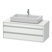 Duravit Waschtischunterschrank Ketho 120x55cm, w m, f AWT mitt., 2 Schubk.