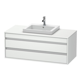Duravit Waschtischunterschrank Ketho 120x55cm, w ma, f Einbauwaschtisch mitt., 2 Schubk.