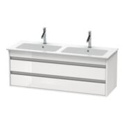 Duravit Waschtischunterschrank Ketho 127x47,5x48cm, 2 La, wandhängend, graph ma-3