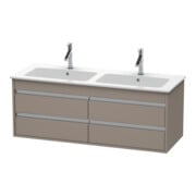 Duravit Waschtischunterschrank Ketho 127x47,5x48cm, 4 Schubk., wandhängend, bas. ma