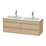 Duravit Waschtischunterschrank Ketho 127x47,5x48cm, 4 Schubk., wandhängend, Ei Nat